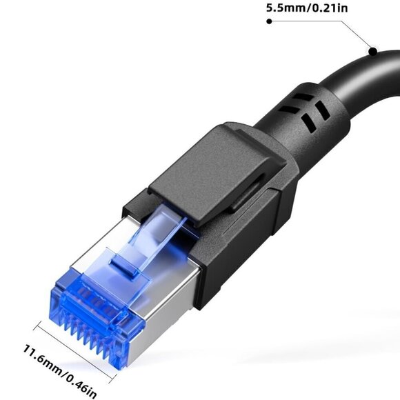 Cat 8 Ethernet Cable 6ft (2 Pack) - Picture 4 of 6